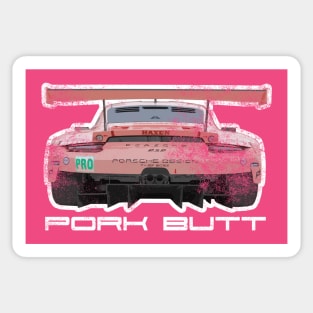 Pork Butt (distressed) Sticker